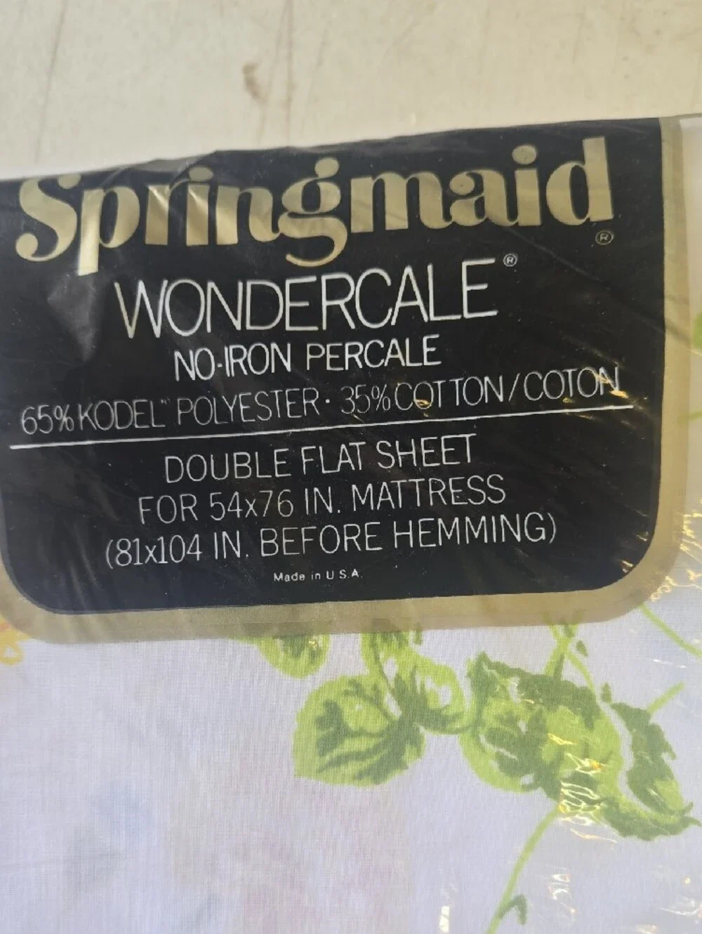 Springmaid floral percale